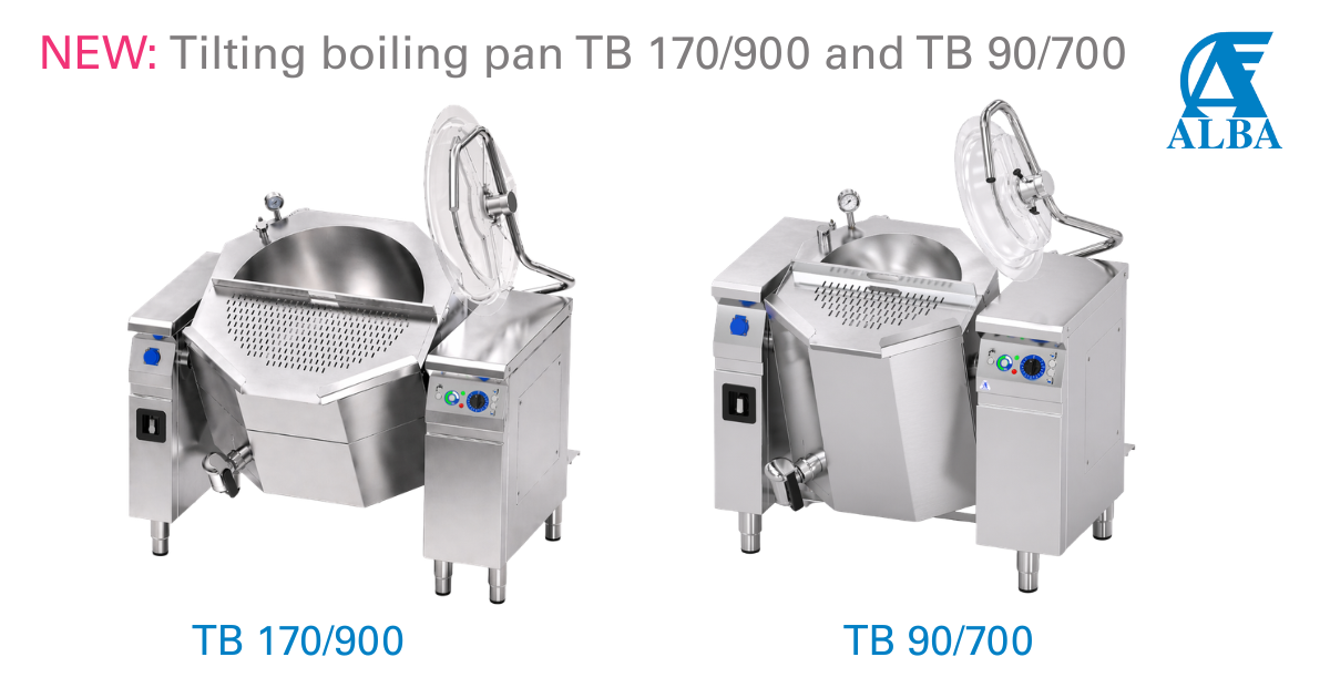 ALBA Tilting boiling pans
